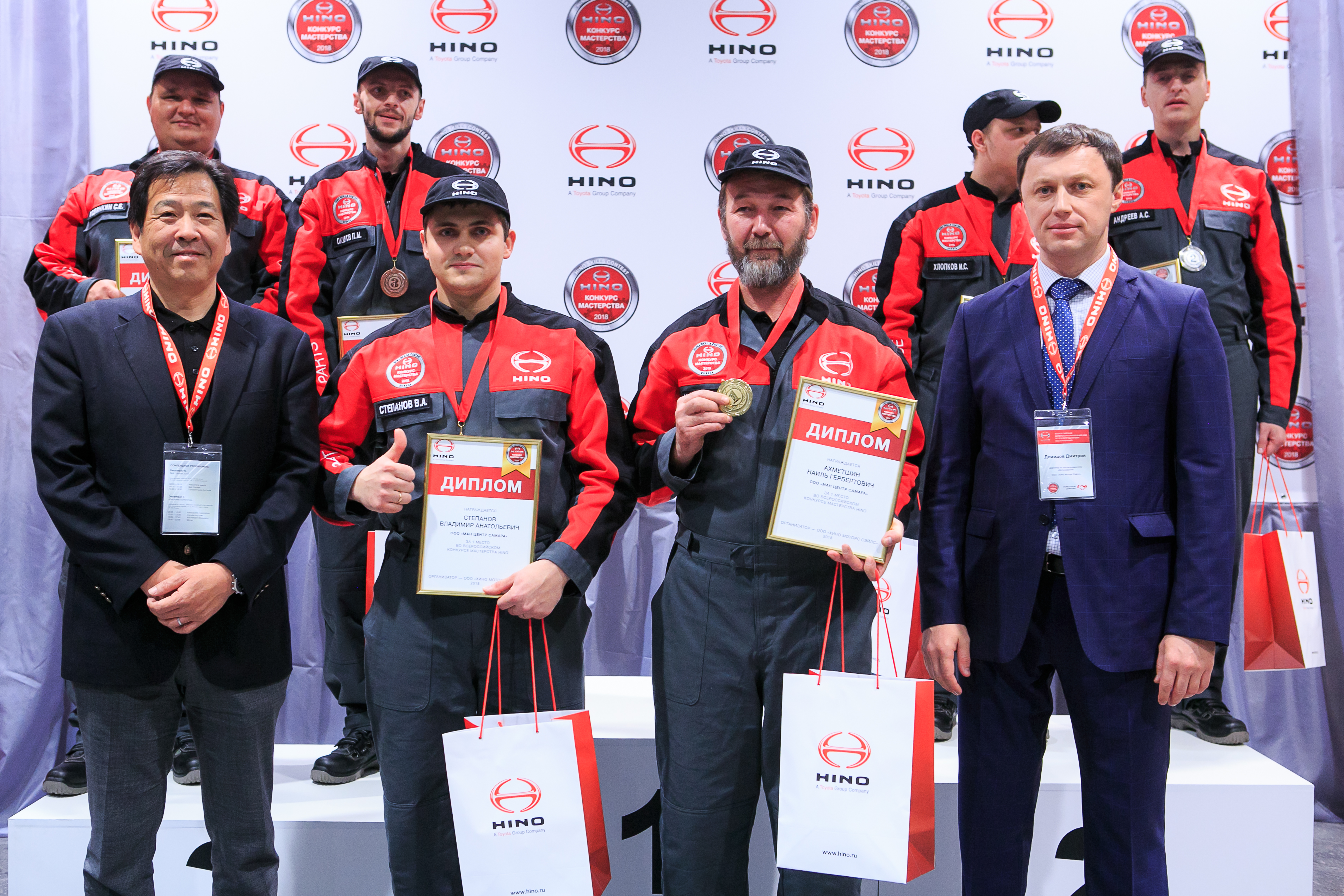 Всероссийский конкурс мастерства HINO – 2018