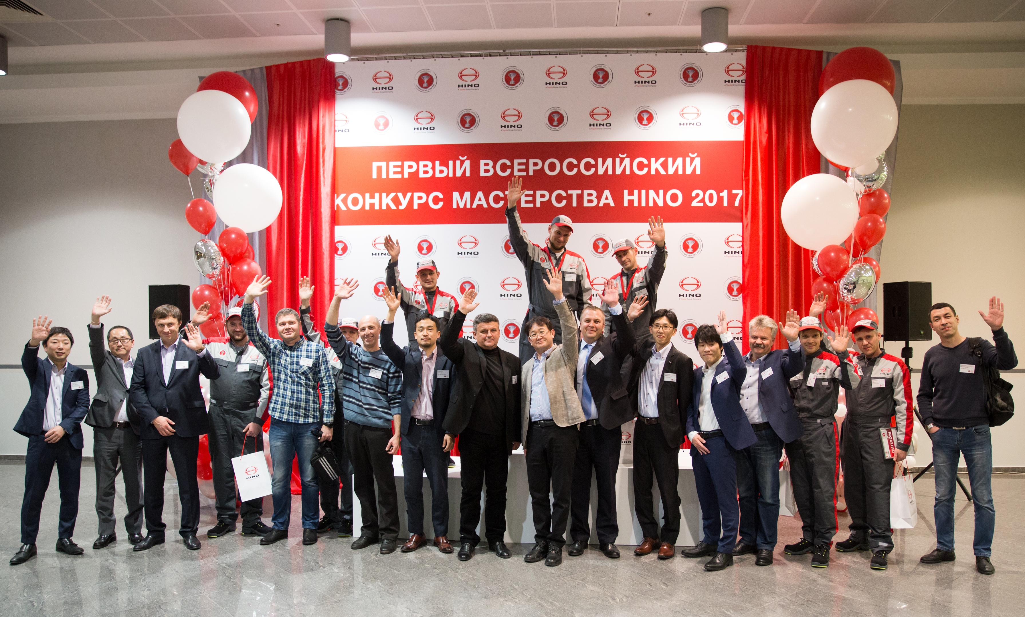 Состоялся Первый Всероссийский конкурс мастерства Hino!