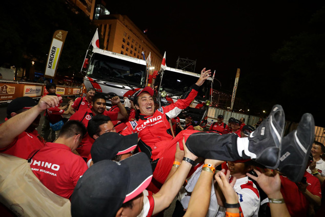 Успех команды HINO на «Дакаре-2017»