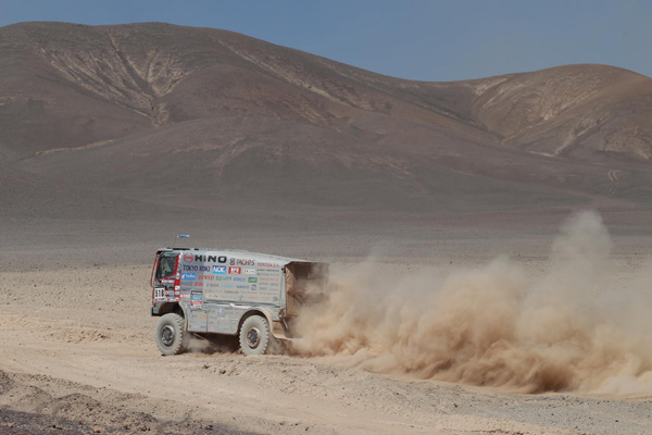 5-я победа команды HINO в Ралли «Дакар-2014»!
