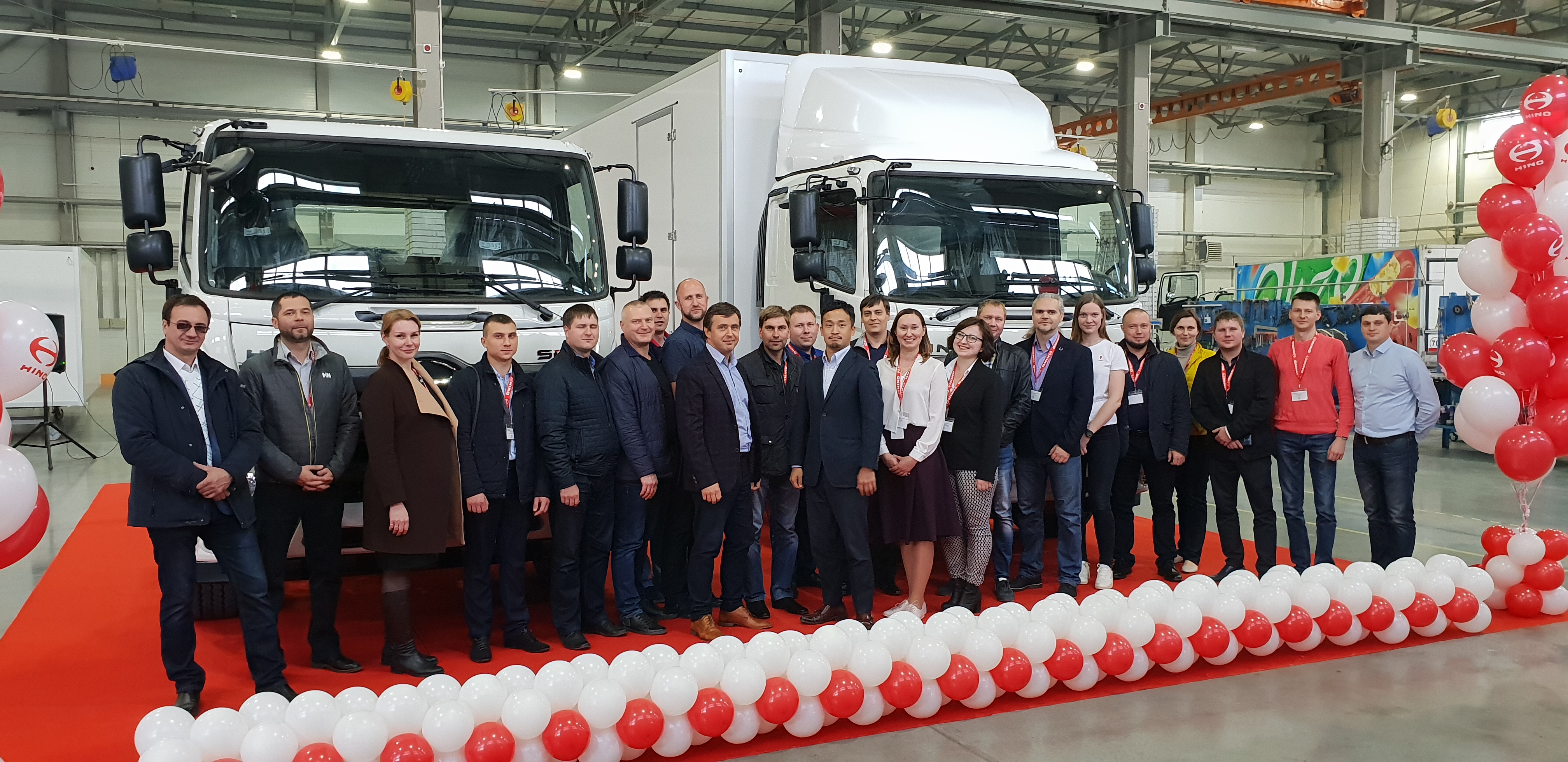 Церемония запуска продаж обновленной модели HINO 500 GH («Евро-5»)