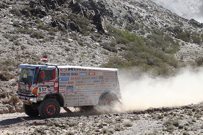 Пилот HINO TEAM SUGAWARA прибыл с визитом во Владивосток