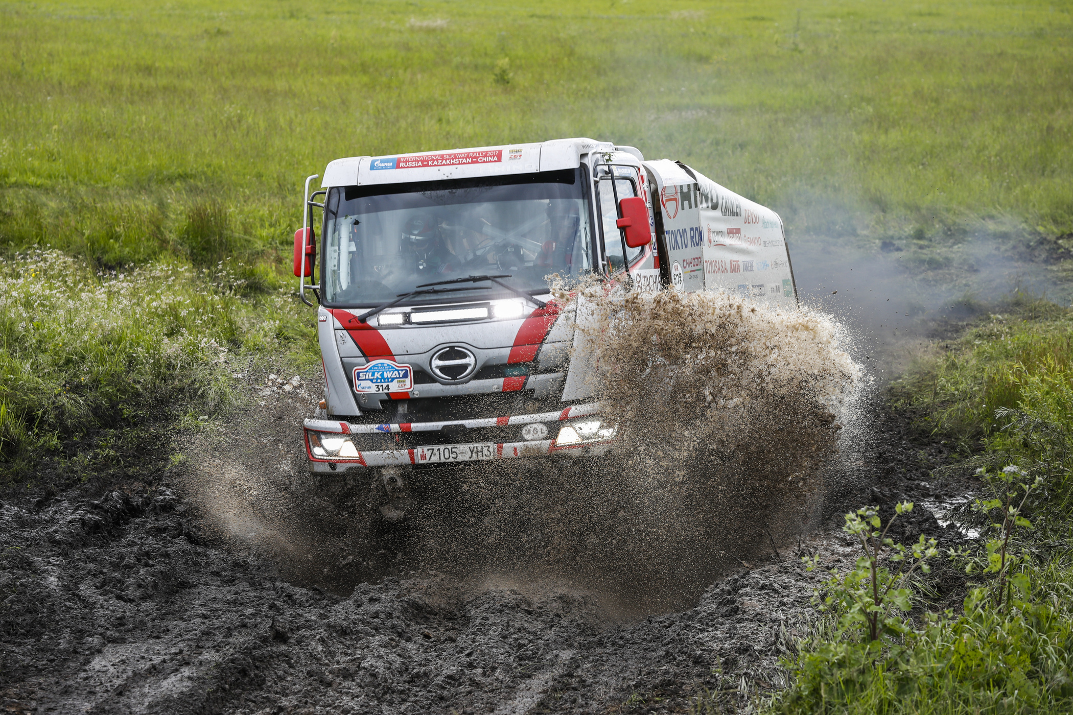 Команда HINO – успешно пройден «Шёлковый путь» 2017!