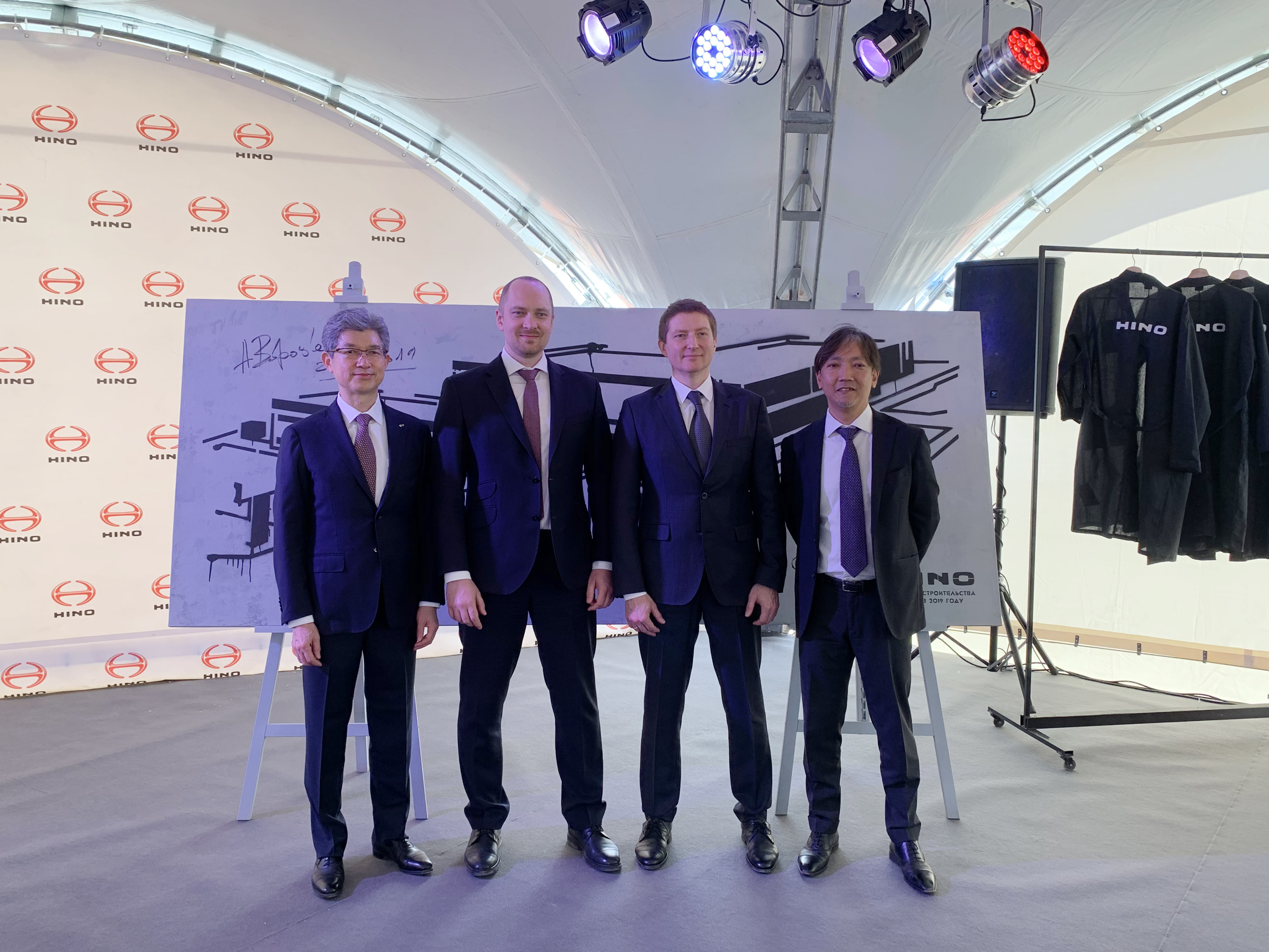 Старт строительства завода HINO в России