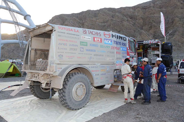 5-я победа команды HINO в Ралли «Дакар-2014»!