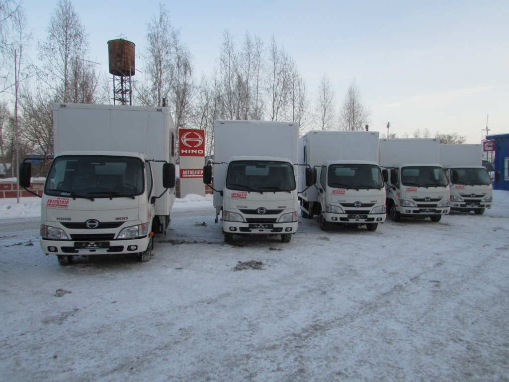 Компания ОАО «Ханты-Мансийскдорстрой» выбирает HINO