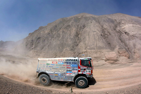 5-я победа команды HINO в Ралли «Дакар-2014»!