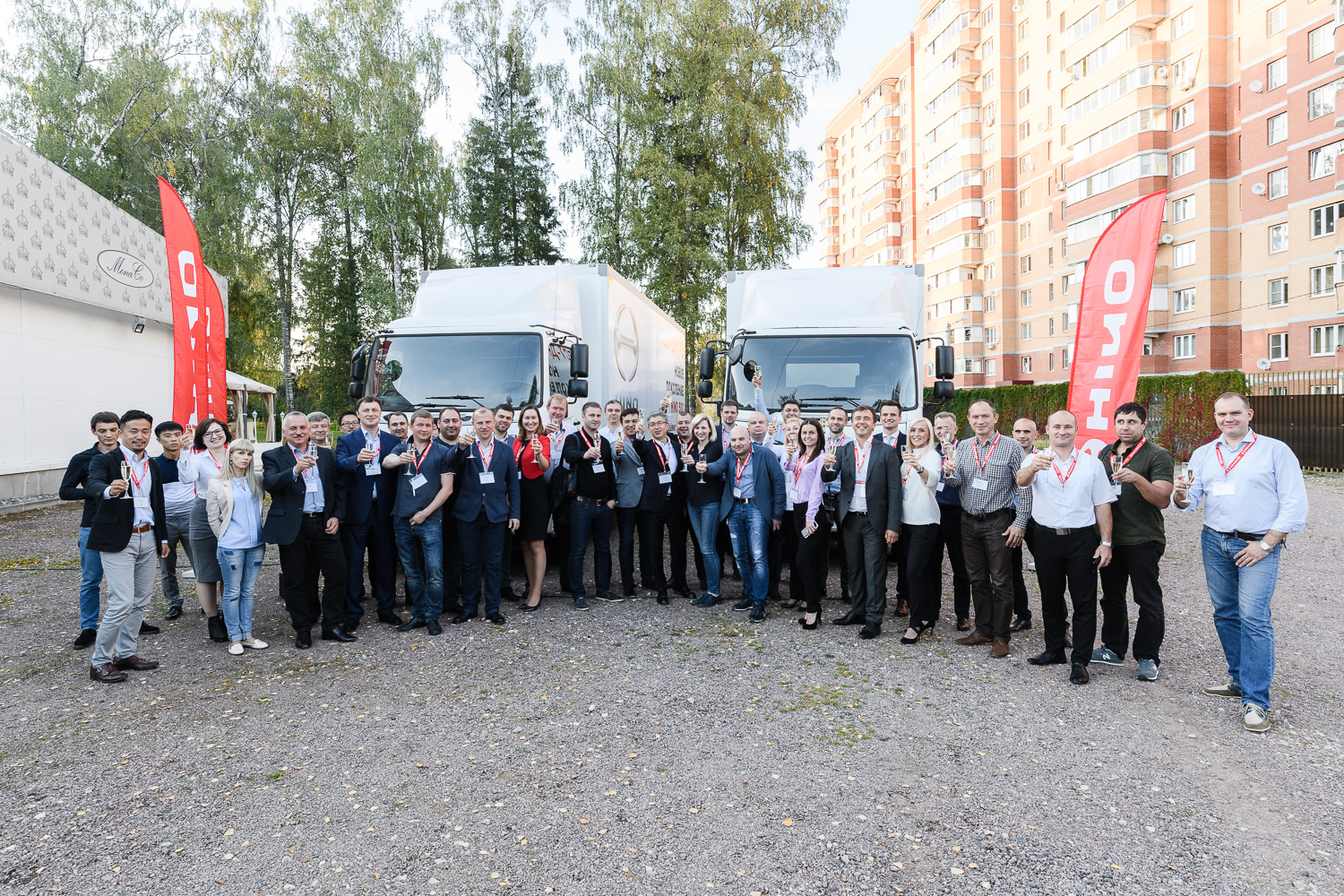 Церемония запуска продаж обновленной модели HINO 500 GH («Евро-5»)