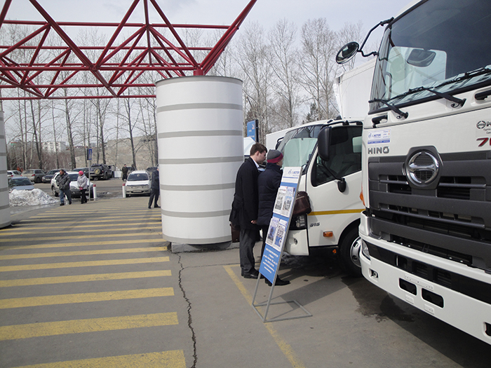 Региональная выставка «Транспорт и дороги Сибири. Спецтехника. Сибавтосервис», 2012