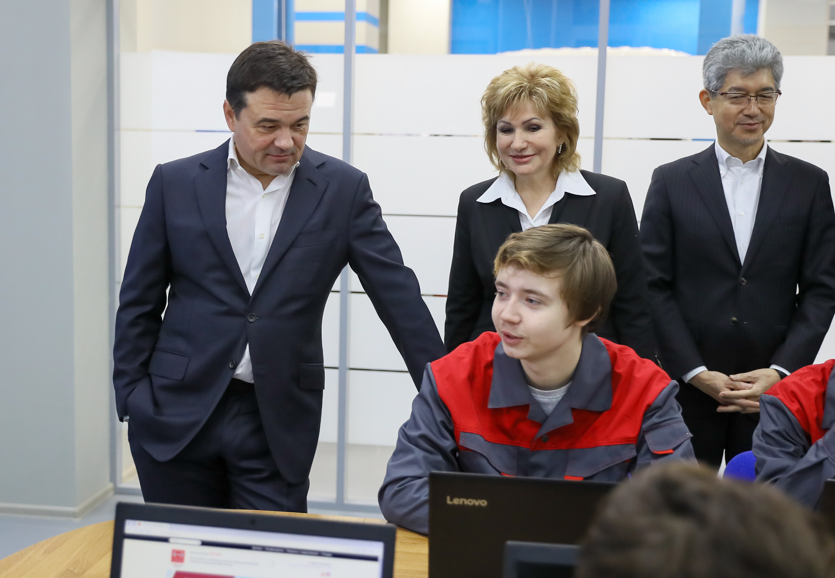 Открытие учебно-тренировочного комплекса HINO на базе Химкинского техникума 