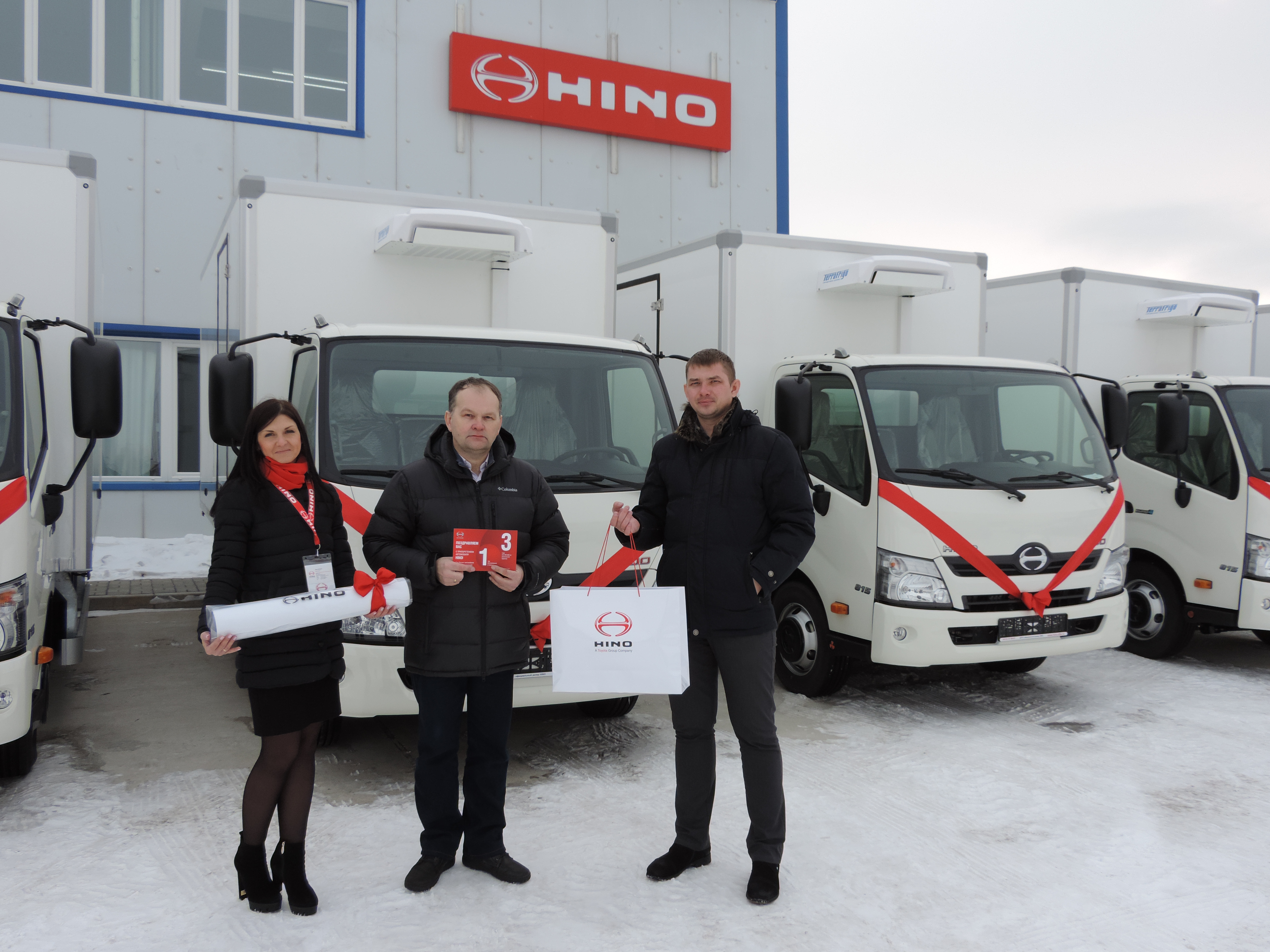 Компания Эй-Пи Трейд выбирает HINO!