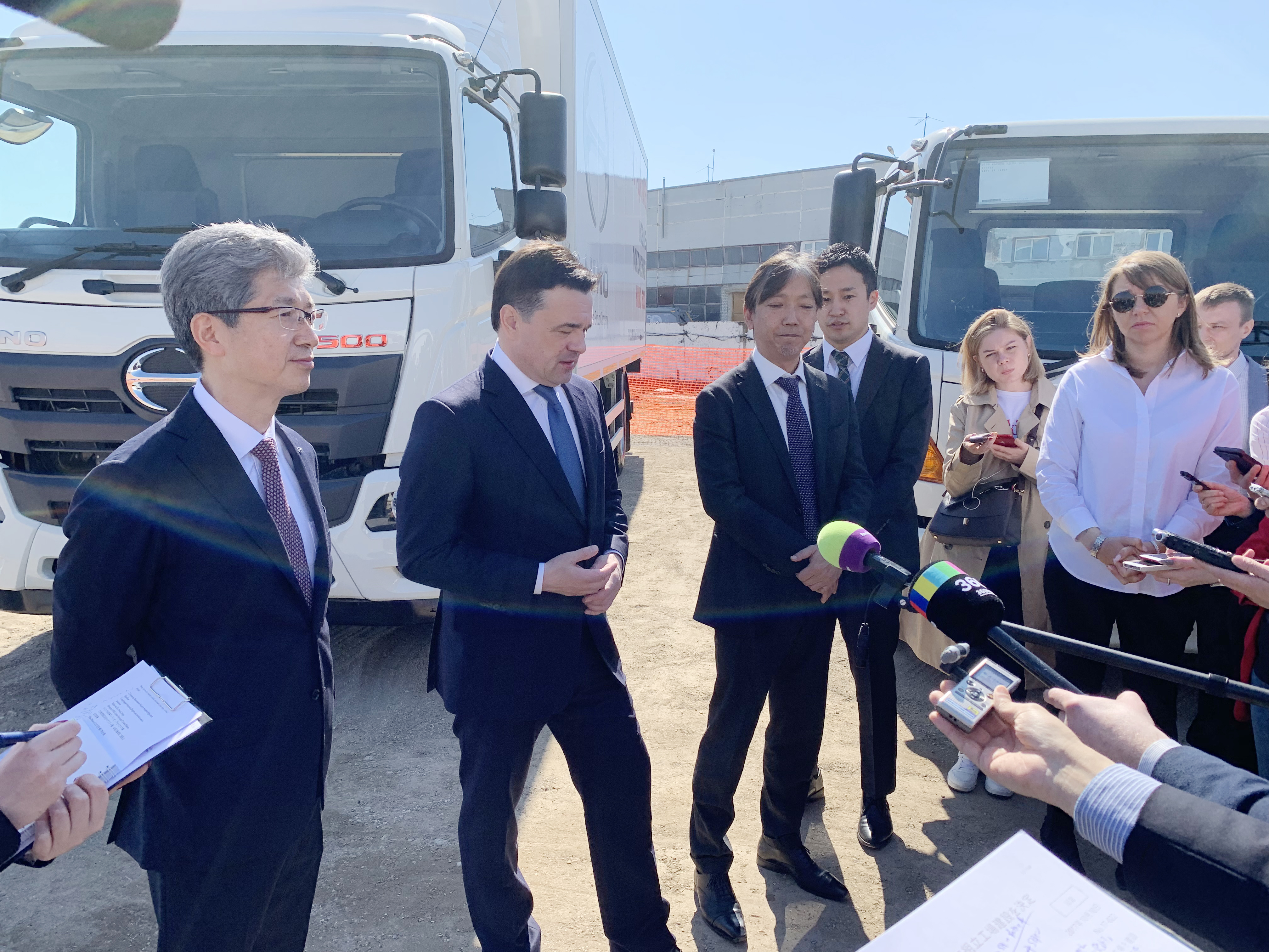 Старт строительства завода HINO в России