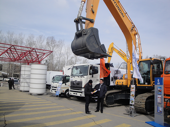 Региональная выставка «Транспорт и дороги Сибири. Спецтехника. Сибавтосервис», 2012