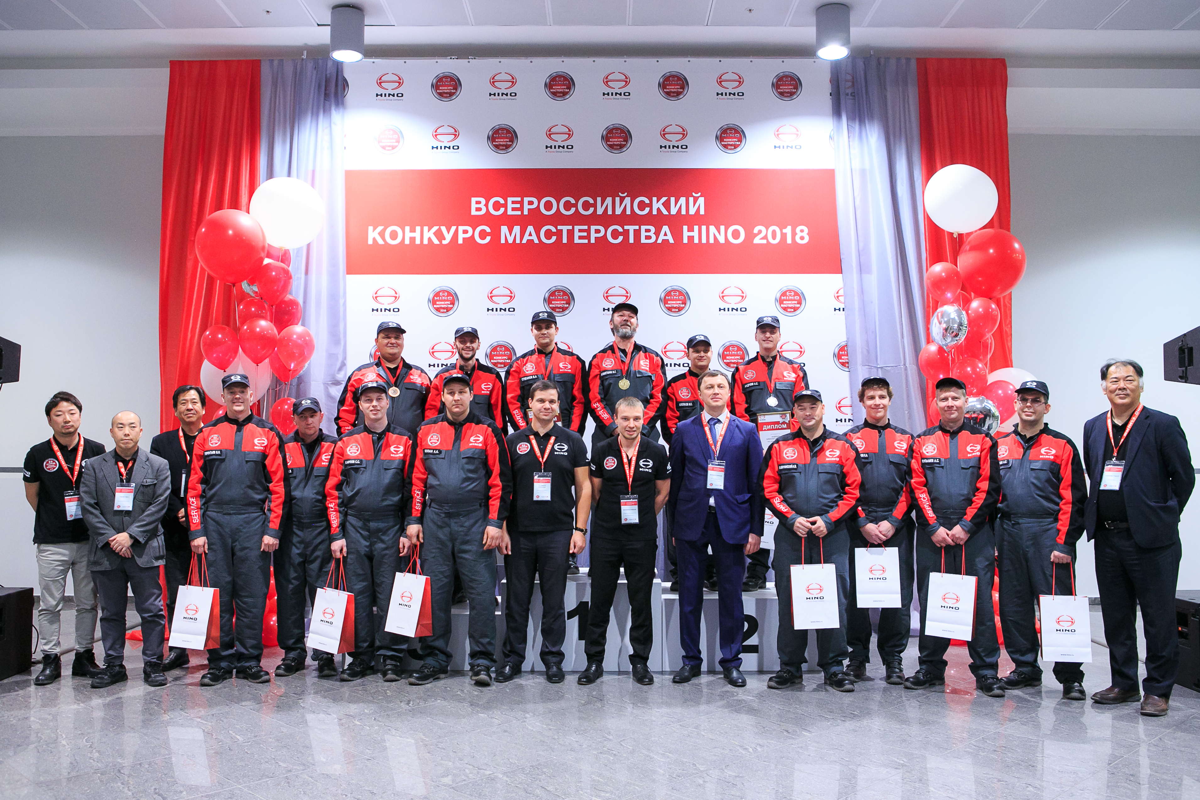 Всероссийский конкурс мастерства HINO – 2018