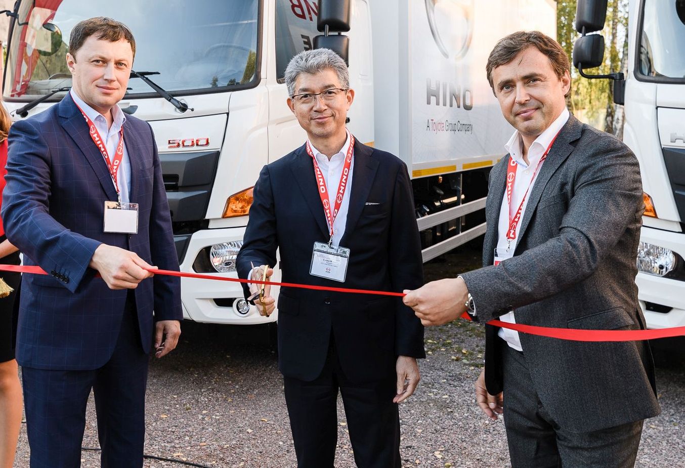 Церемония запуска продаж обновленной модели HINO 500 GH («Евро-5»)