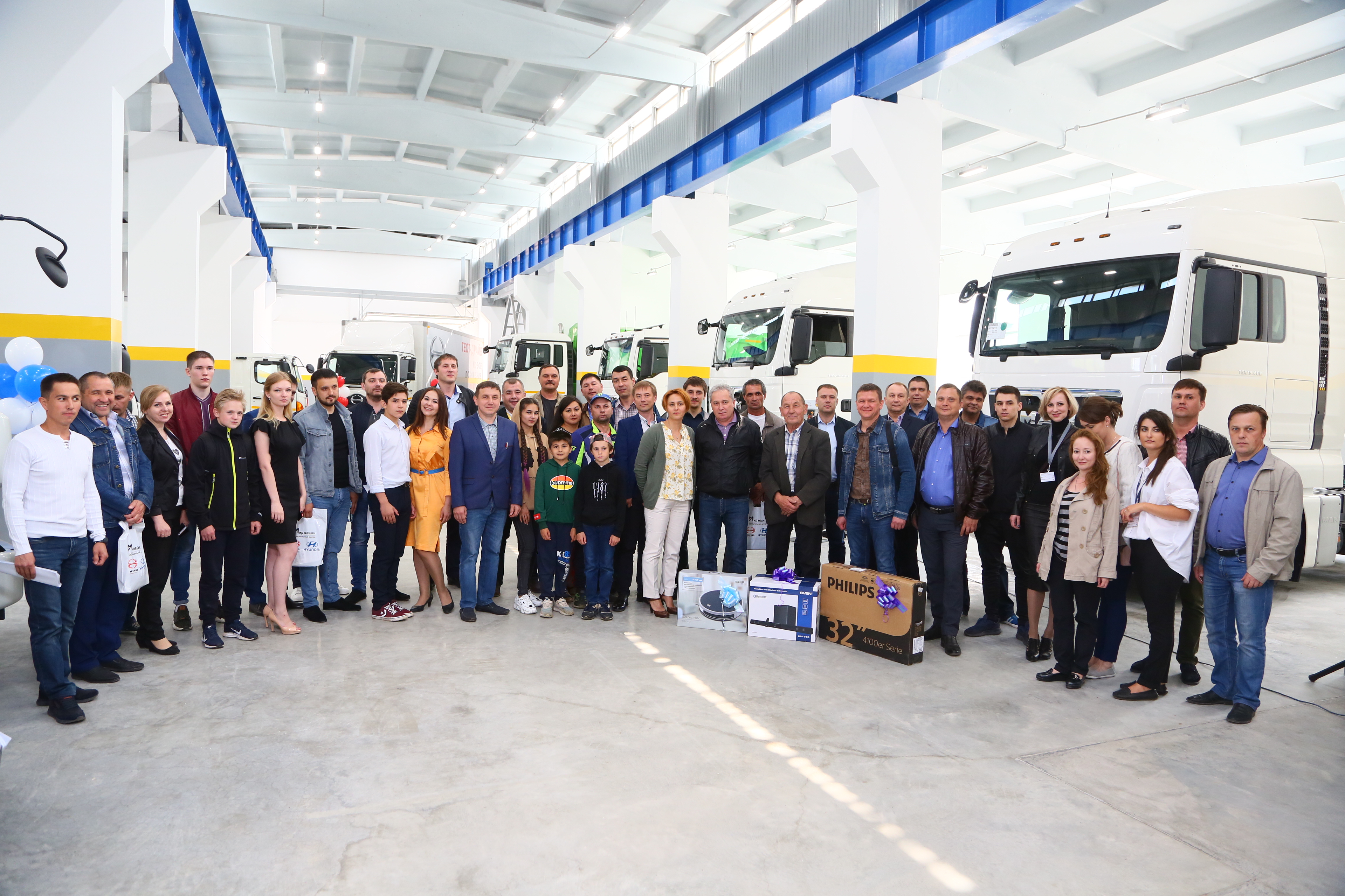 Открытие сервисной станции официального дилера Hino в Уфе