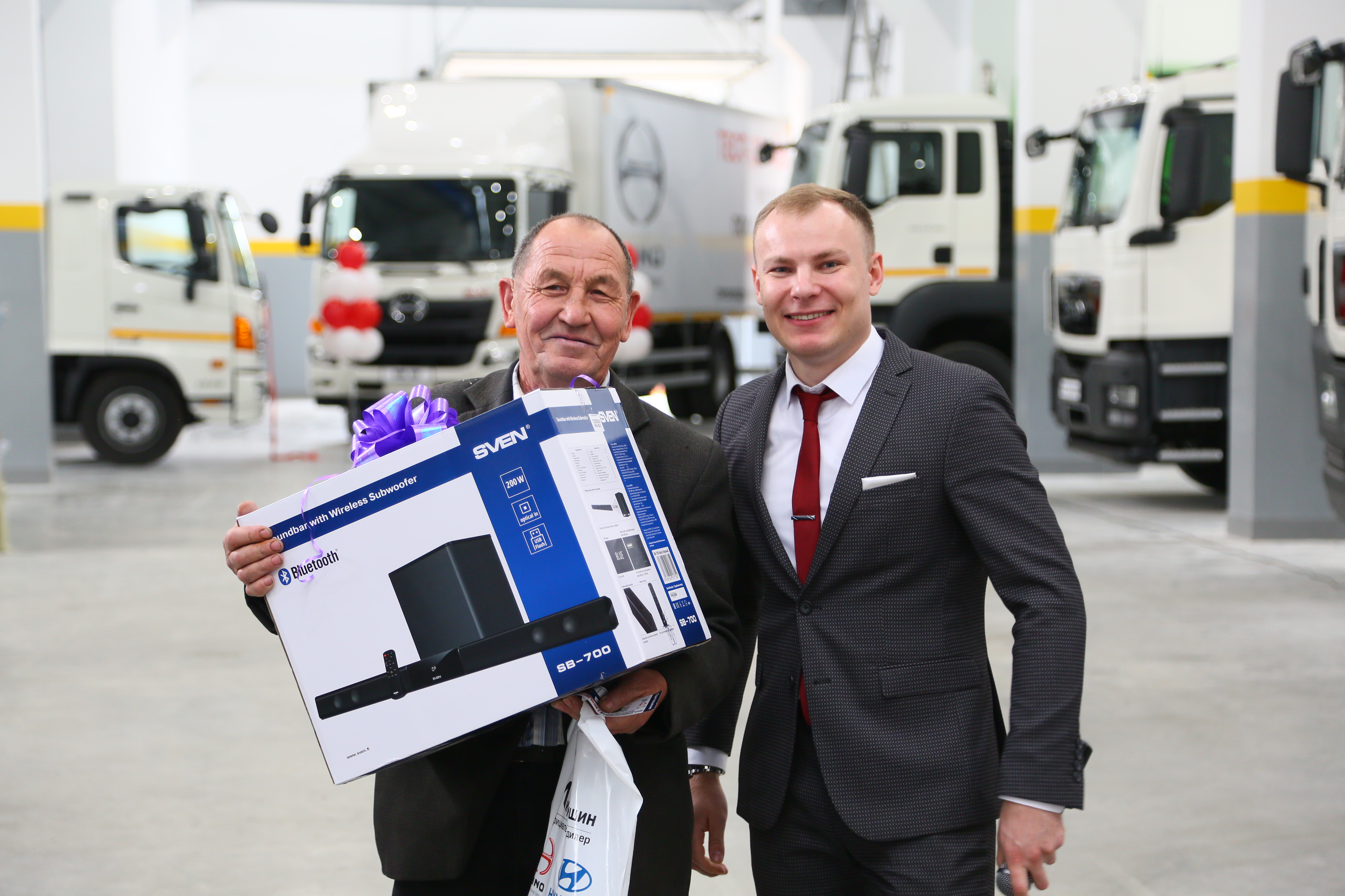 Открытие сервисной станции официального дилера Hino в Уфе