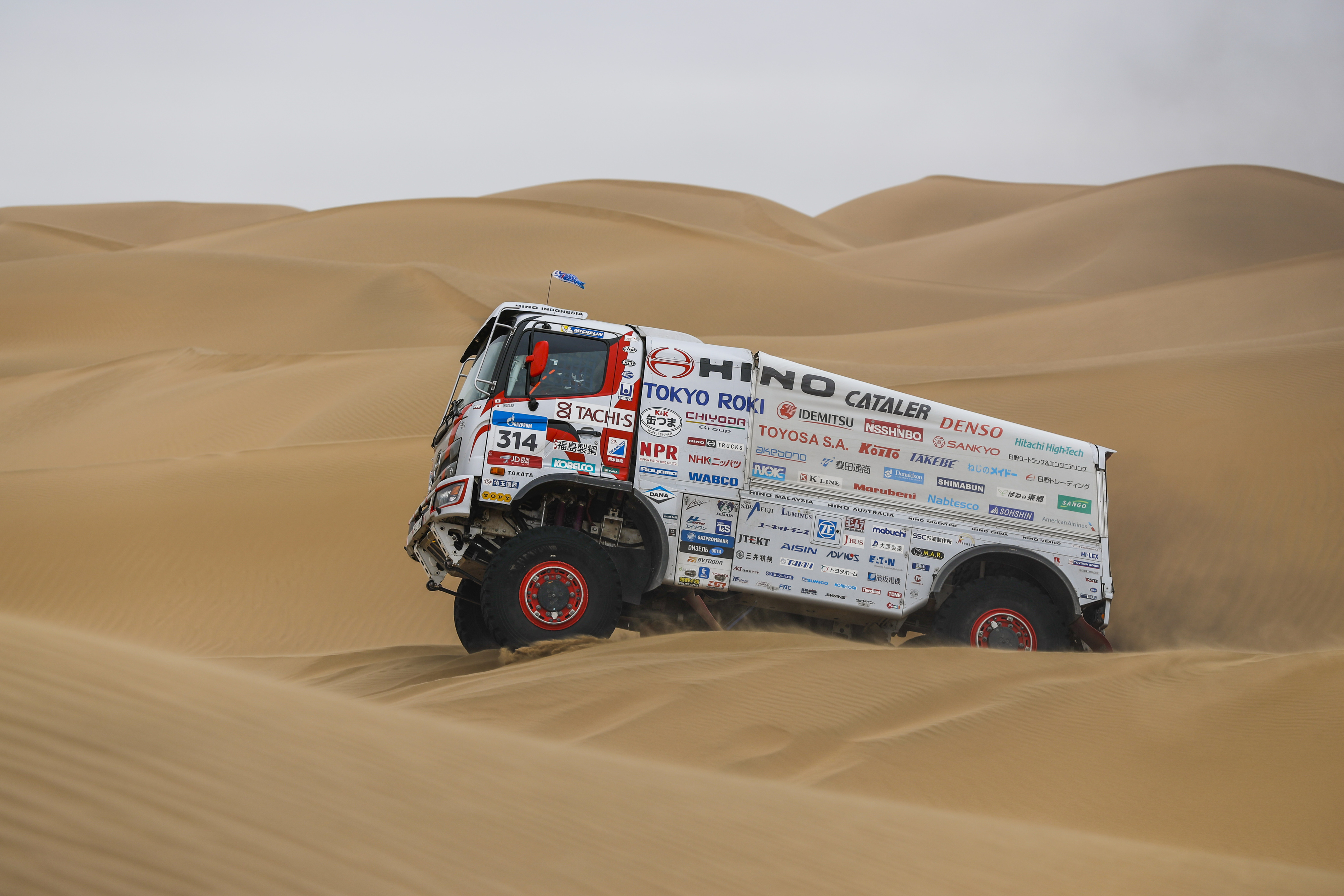 Команда HINO – успешно пройден «Шёлковый путь» 2017!