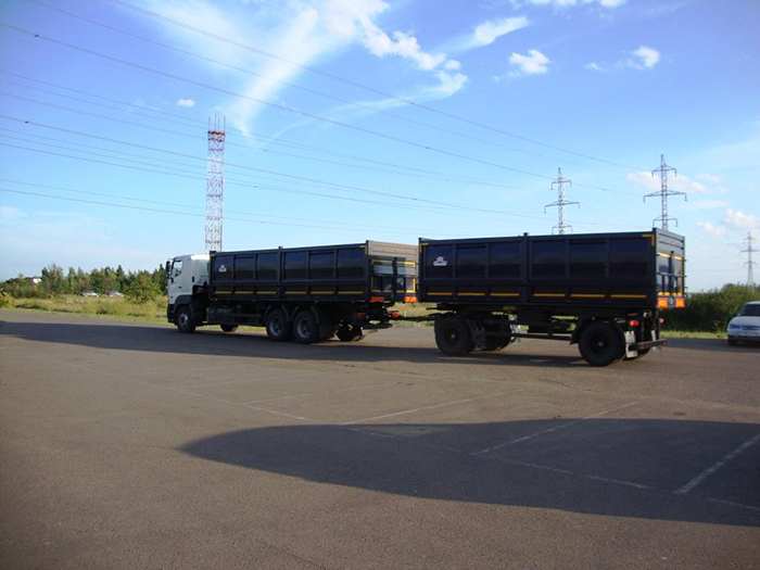 Зерновоз на базе шасси HINO Серия 700