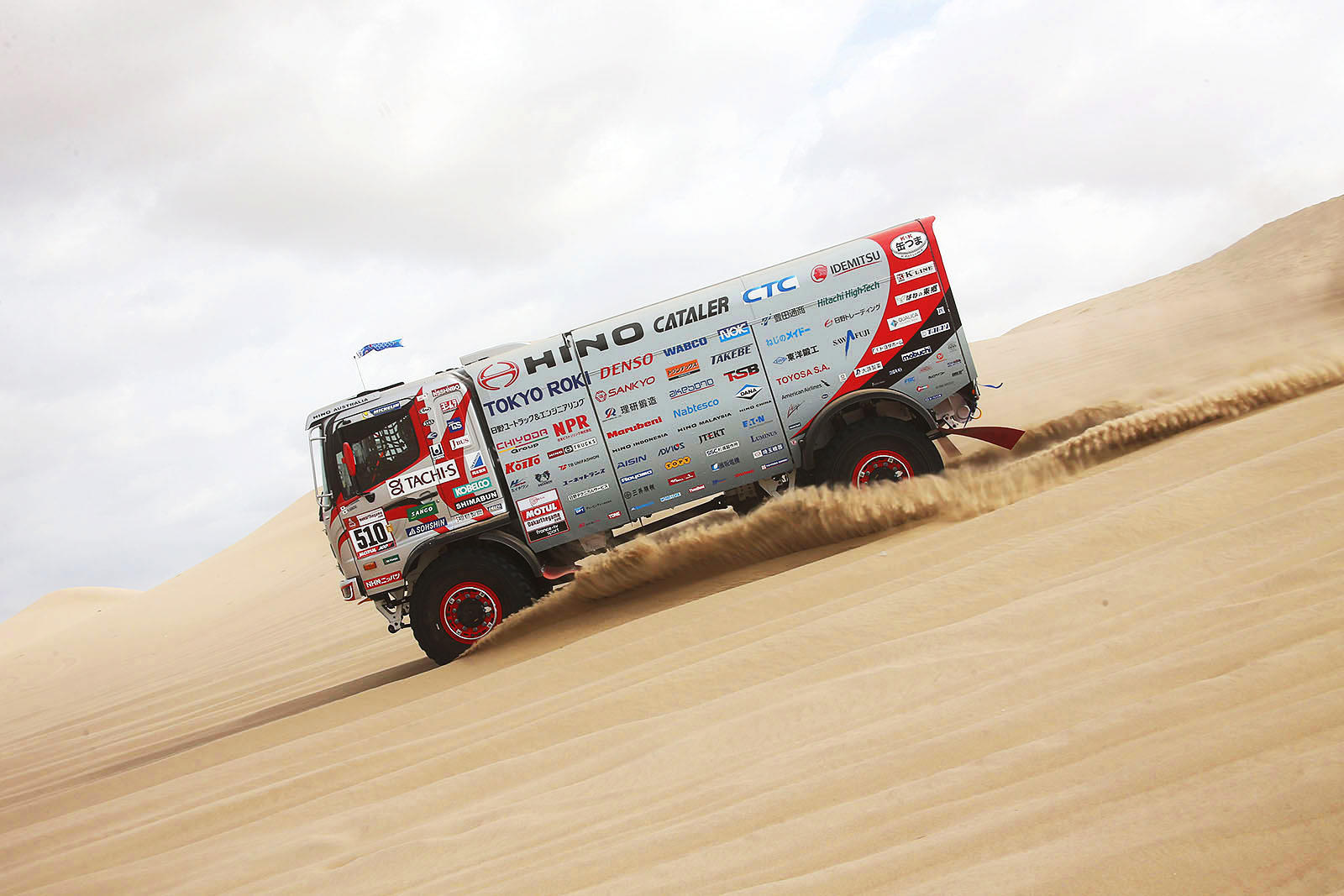 Команда HINO успешно финишировала на ралли «Дакар» 2019