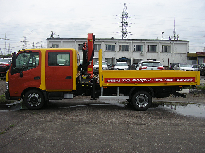 HINO Серия 300 для МГУП «Мосводоканал»