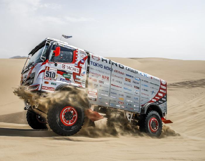 Команда HINO успешно финишировала на ралли «Дакар» 2019