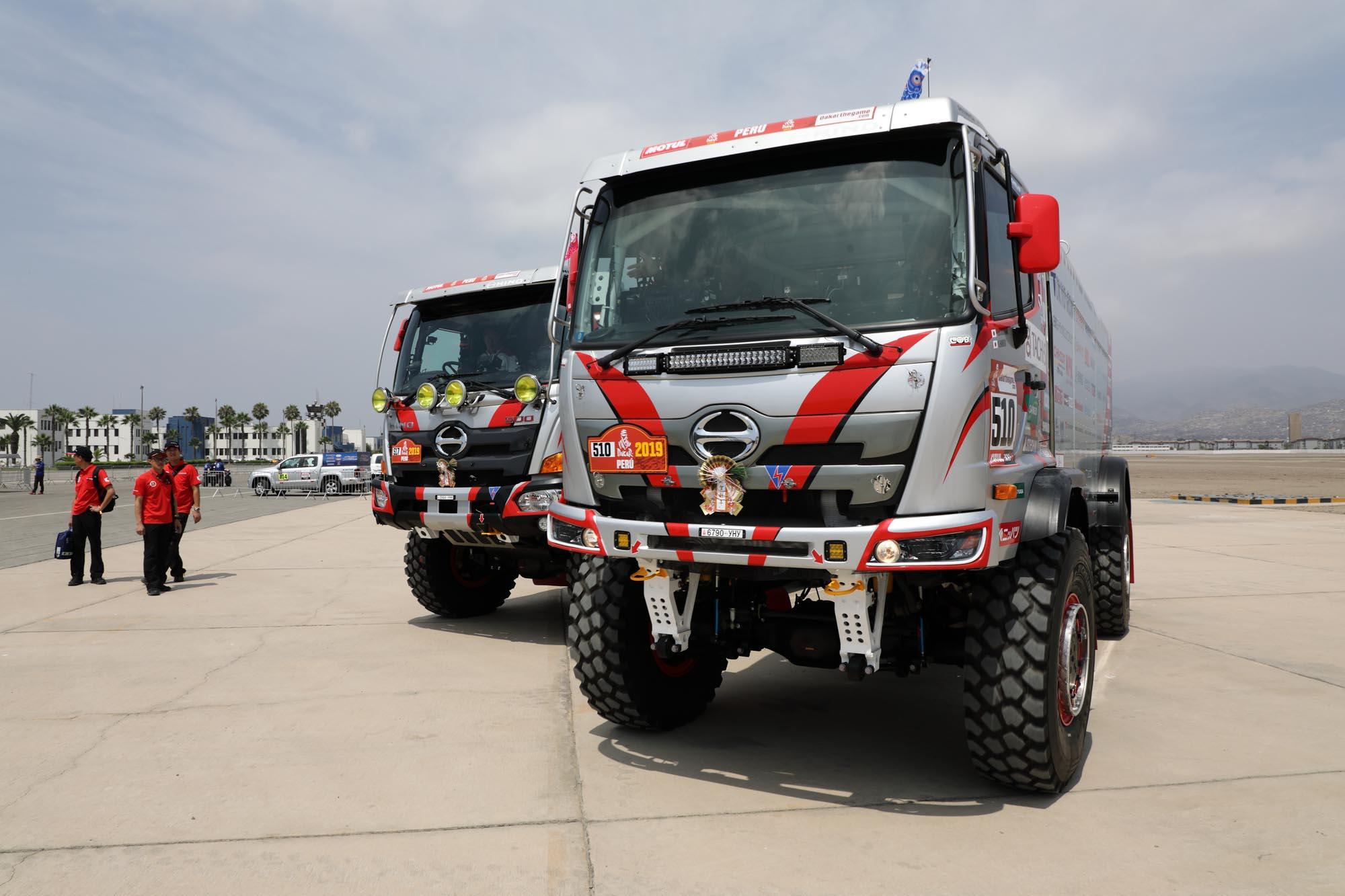 Команда HINO успешно финишировала на ралли «Дакар» 2019