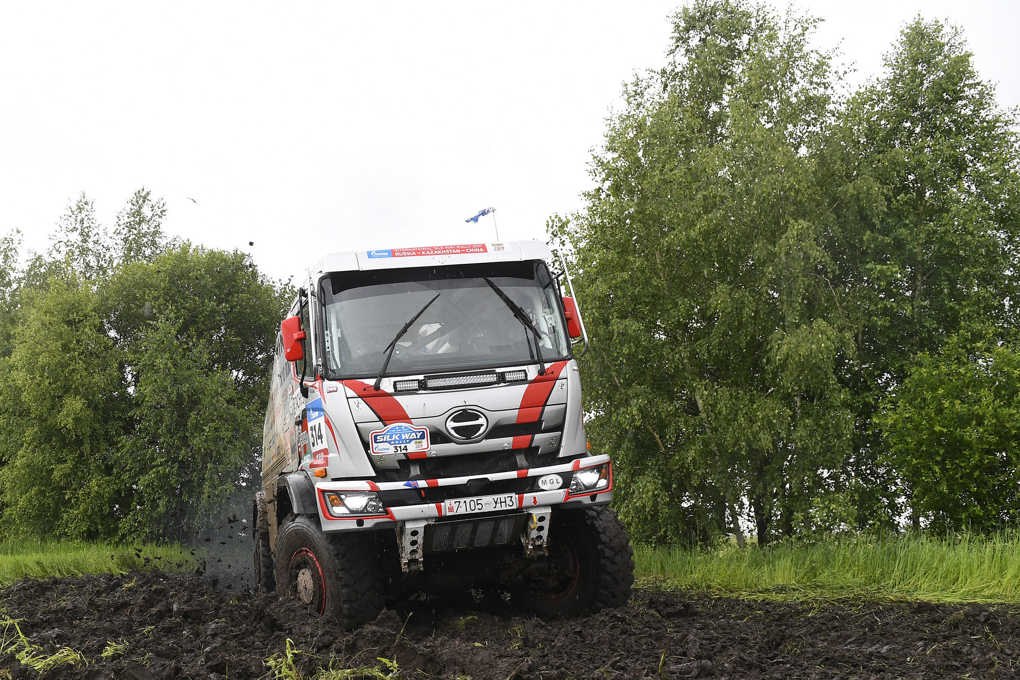 Команда HINO – успешно пройден «Шёлковый путь» 2017!